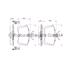 Bosch Rear Brake Pads (Full set for Rear Axle)   0986424661