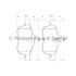 Bosch Front Brake Pads (Full set for Front Axle)   0986424758