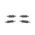 Bosch Rear Brake Pads (Full set for Rear Axle)   0986424807