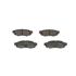 Bosch Rear Brake Pads (Full set for Rear Axle)   0986424840