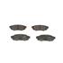 Bosch Rear Brake Pads (Full set for Rear Axle)   0986424840