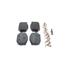 Bosch Front Brake Pads (Full set for Front Axle)   0986460165