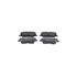 Bosch Rear Brake Pads (Full set for Rear Axle)   0986460190