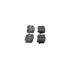Bosch Rear Brake Pads (Full set for Rear Axle)   0986460190