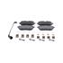 Bosch Front Brake Pads (Full set for Front Axle)   0986460201