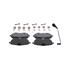 Bosch Front Brake Pads (Full set for Front Axle)   0986460201