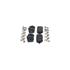 Bosch Rear Brake Pads (Full set for Rear Axle)   0986460280