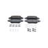 Bosch Front Brake Pads (Full set for Front Axle)   0986460291