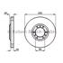Bosch Front Axle Brake Discs (Pair)   Diameter: 280mm   0986478854