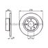 Bosch Rear Axle Brake Discs (Pair)   Diameter: 276mm   0986478981