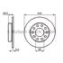 Bosch Rear Axle Brake Discs (Pair)   Diameter: 245mm   0986478986