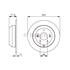 Bosch Rear Axle Brake Discs (Pair)   Diameter: 302mm   0986479081