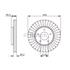 Bosch Front Axle Brake Discs (Pair)   Diameter: 325mm   0986479698