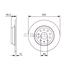 Bosch Rear Axle Brake Discs (Pair)   Diameter: 300mm   0986479A84