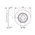Bosch Rear Axle Brake Discs (Pair)   Diameter: 268mm   0986479C24