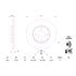 Bosch Front Axle Brake Discs (Pair)   Diameter: 262mm   0986479F70