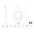Bosch Rear Axle Brake Discs (Pair)   Diameter: 288mm   0986479F83