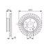 Bosch Front Axle Brake Discs (Pair)   Diameter: 300mm   0986479R78