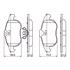 Bosch Front Brake Pads (Full set for Front Axle)   0986494044