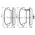 Bosch Front Brake Pads (Full set for Front Axle)   0986494136