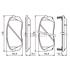 Bosch Front Brake Pads (Full set for Front Axle)   0986494422