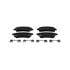 Bosch Front Brake Pads (Full set for Front Axle)   0986494644