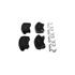 Bosch Front Brake Pads (Full set for Front Axle)   0986494644