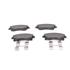 Bosch Front Brake Pads (Full set for Front Axle)   0986494644