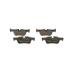 Bosch Rear Brake Pads (Full set for Rear Axle)   0986494812