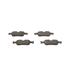 Bosch Rear Brake Pads (Full set for Rear Axle)   0986494812