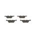 Bosch Rear Brake Pads (Full set for Rear Axle)   0986494812