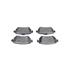 Bosch Rear Brake Pads (Full set for Rear Axle)   0986494816