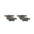 Bosch Rear Brake Pads (Full set for Rear Axle)   0986494839