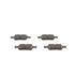 Bosch Rear Brake Pads (Full set for Rear Axle)   0986494839