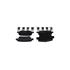 Bosch Rear Brake Pads (Full set for Rear Axle)   0986494933
