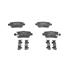 Bosch Rear Brake Pads (Full set for Rear Axle)   0986494933