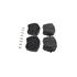 Bosch Front Brake Pads (Full set for Front Axle)   0986494946
