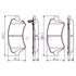 Bosch Front Brake Pads (Full set for Front Axle)   0986495243