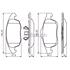 Bosch Front Brake Pads (Full set for Front Axle)   0986495258