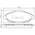 Bosch Front Brake Pads (Full set for Front Axle)   0986495266