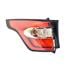 Left Rear Lamp (Outer, On Quartet Panel, LED / Halogen, Supplied With Bulbholder) for Ford KUGA II VAN 2017 2020