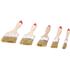 PAINT BRUSHES  5PCS 0.5" 2.5"