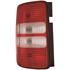 Left Rear Lamp (Twin Door Models Only, Supplied Without Bulb Holder) for Volkswagen CADDY III van 2010 2015