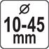 STEP DRILL 10 45MM