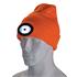 Draper 10015 Beanie Hat with Rechargeable Torch, One Size, 1W, 100 Lumens, High vis Orange