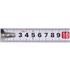 MEASURING TAPE RED BLACK 7.5Mx25MM