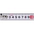 MEASURING TAPE RED BLACK 10Mx25MM
