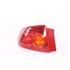 Left Rear Lamp (Outer, Red Bezel, Saloon Only) for Mazda 3 Saloon 2004   2007
