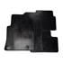 Rubber Tailored Car Mats in Black for Volvo C70 II Convertible 2006 2013   Manual   4 Piece   Clips In All Mats Including Rears