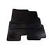 Rubber Tailored Car Mats in Black for Lexus IS III 2013 2020   4 Piece   2 Clips In Driver and Passenger Mats